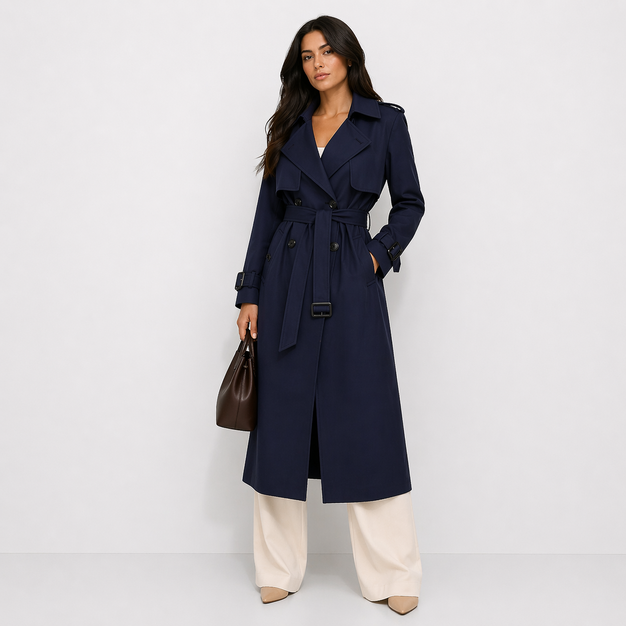 Casaco Feminino Trench Holbrook